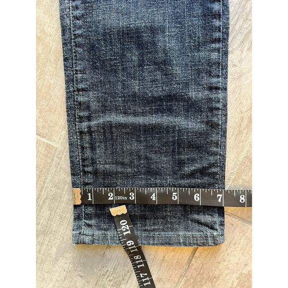 VOLCOM 1991 Straight Ankle Fit Dark Wash Denim Jeans Stretch Size 11 Waist 31 - Picture 11 of 11